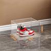 Side-opening Stackable Shoe Cabinet High Transparency Display Shoe Rack New Shoe Box  Home