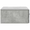 Wall Mounted Side Table Concrete Grey 59 x 34.5 x 17 cm