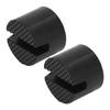2Pcs Rubber Jack Pad Slotted Adapter Trolley Vehicle Lift Axle Stand Universal for Car SUV