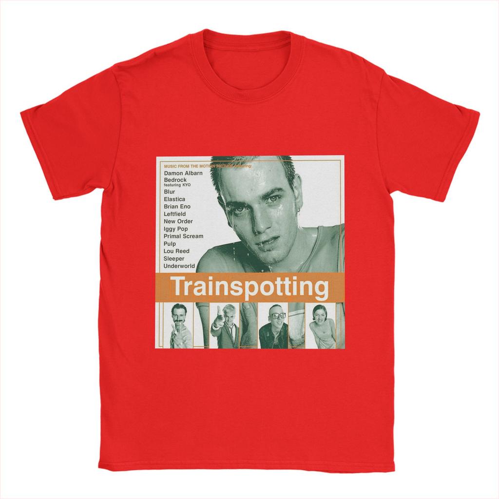 Trainspotting Film T-Shirt Summer 100 Cotton T-Shirts For Man Harajuku Pattern Tee Shirt Short Sleeve Y2K Casual Tops