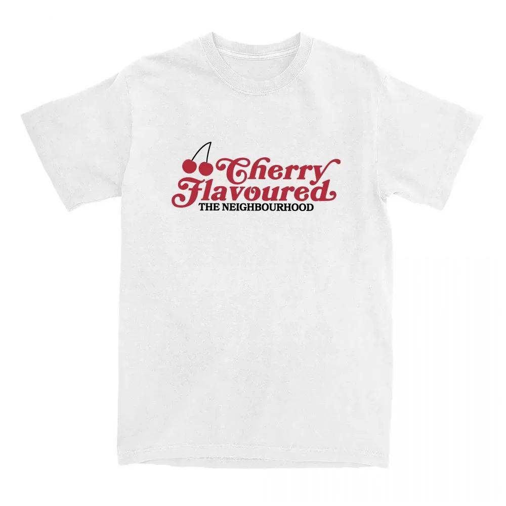 2025 Cherry Flavoured The Neighbourhood Tshirts Band The NBHD Graphic T-shirt Hip Hop UnisexS Treetwear Tees Summer Male Tops S