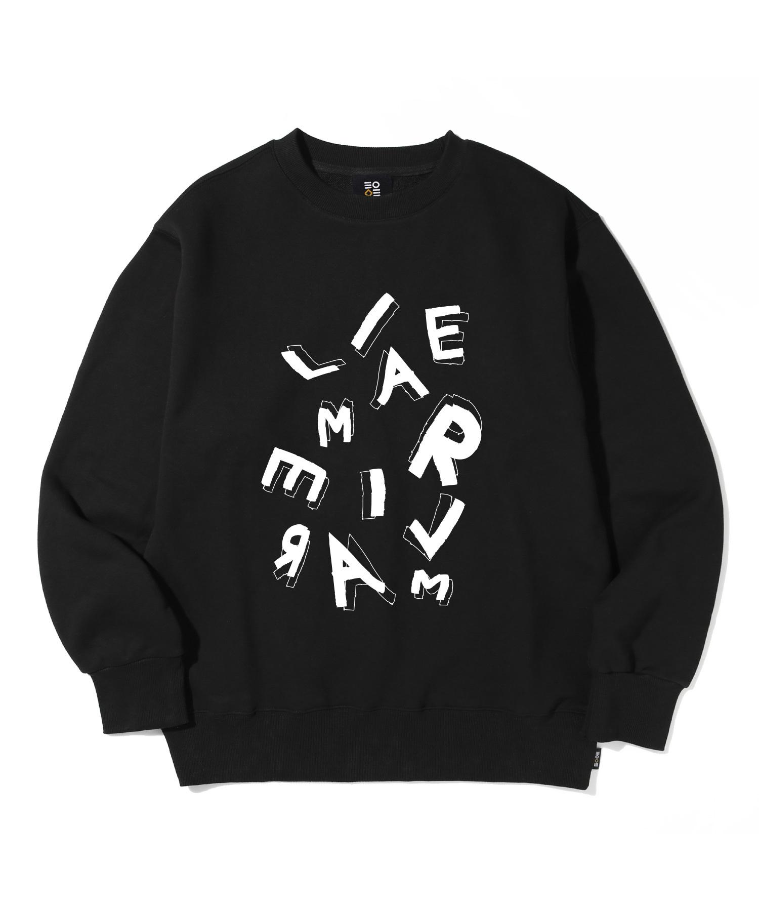 Riemar Doodling Oversized Sweatshirt [Black] L