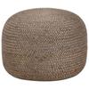 Day and Night - Day and Night Handmade Pouf Light Grey 45x30 Cm Jute