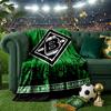 Coperta Borussia Verde Nera Leggera Coperta Ideale per il Letto Perfetta per Viaggi, Campeggio, Soggiorni, Uffici, Divani, Regalo di Natale per Fan
