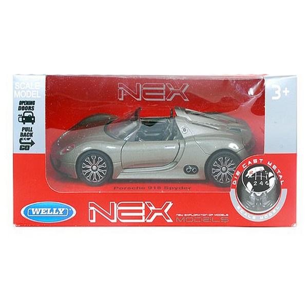 

Welly 4.75 Porsche 918 Spider корейская игрушка