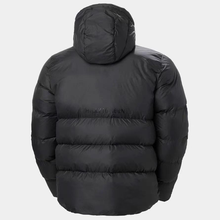 Helly Hansen Men's Cotton Winter Jacket - Thickened, Warm, Hooded, Versatile Outdoor Coat