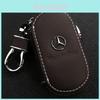 Synthetic Car Leather Key Holder Keychain Ring Case Bag Mercedesbenz For
