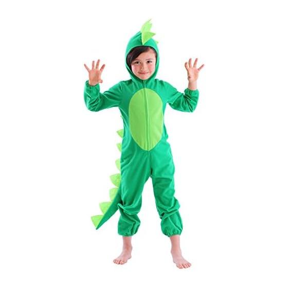 Clearstone Cosplay Halloween Dinosaur Fighter Kids Boys Green