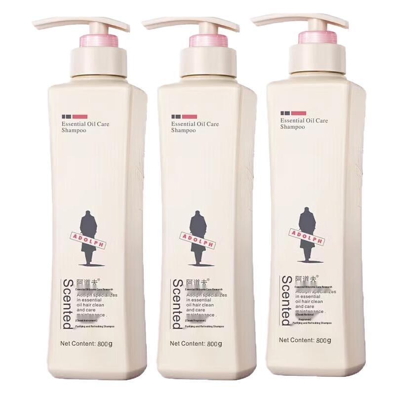 ADOLPH Purifying & Refreshing Oil Control Shampoo (800g X 3 Pack)