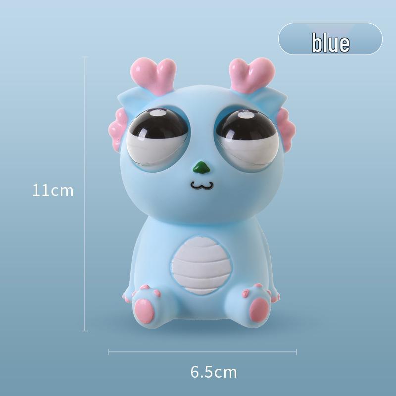 Pop-eye Dragon Stress Relief Toy - Year of the Dragon Squeeze Doll
