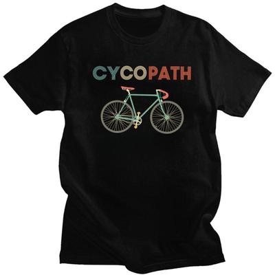 Vintage μπλουζάκι ανδρικό Cycopath Αστεία ποδηλασία για ποδηλάτες και ποδηλάτες Μπλουζάκι Streetwear MTB Tees Μπλουζάκι κοντομάνικο βαμβακερό μπλουζάκι