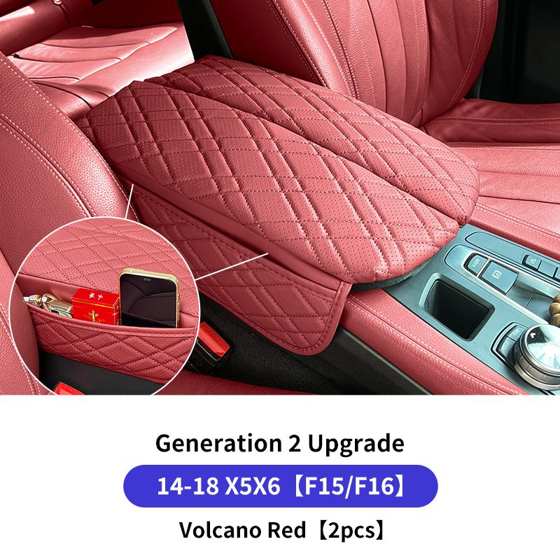For BMW G30 G32 6GT F10 G05 G06 G07 G11 G12 X5 G05 X6 G06 X7 G07 Car Center Console Armrest Protector Cover Pad With Storage Bag