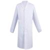 Men's Short Sleeve White Lab Coat for Summer - Doctor's Workwear