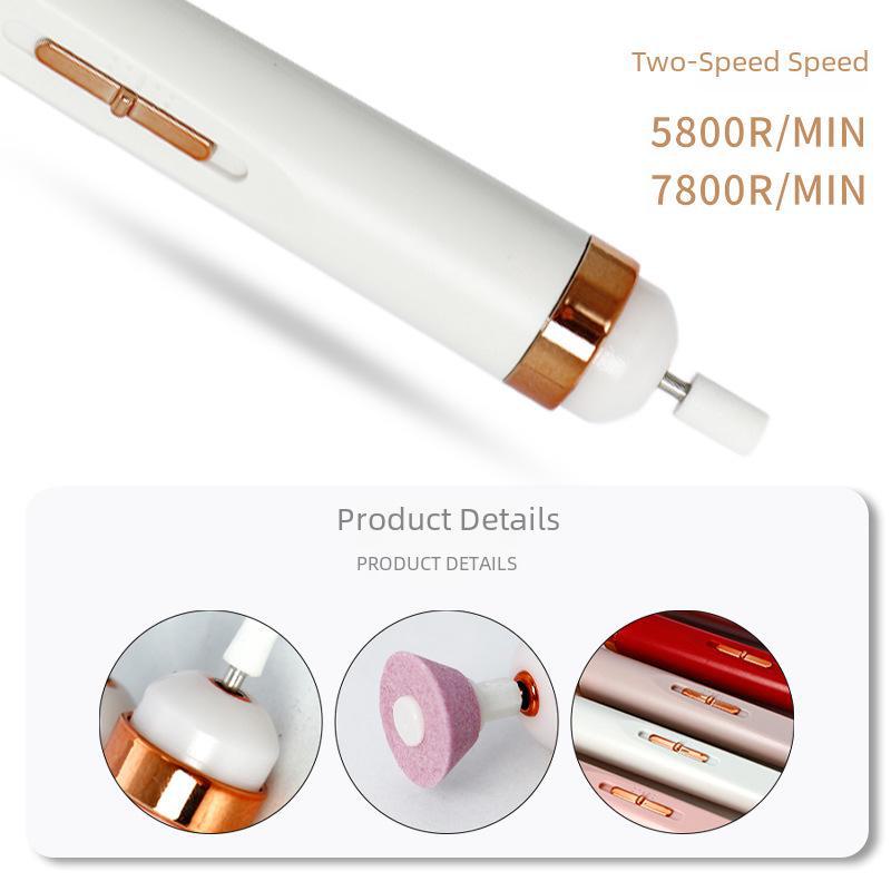 Portable Mini Electric Nail Grinder & Clipper