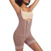 Postpartum Shapewear for Women Tummy Control Body Shaper Lace Leg Openings Non-Slip Silicone Lining Bodysuit Adjustable Waist Shaper