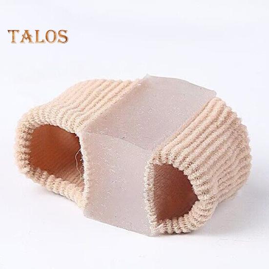 Zehenglätter, rutschfester Zehentrenner mit Doppelring für überlappende Zehen und Hallux Valgus, lindert Fußschmerzen, orthopädischer Ballenzehen-Korrektor für den ganzen Tag