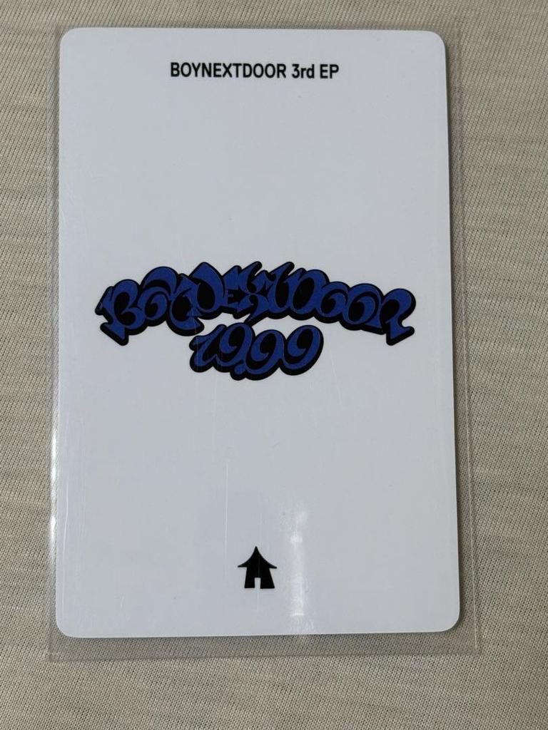 [USED] Sungho trading cards