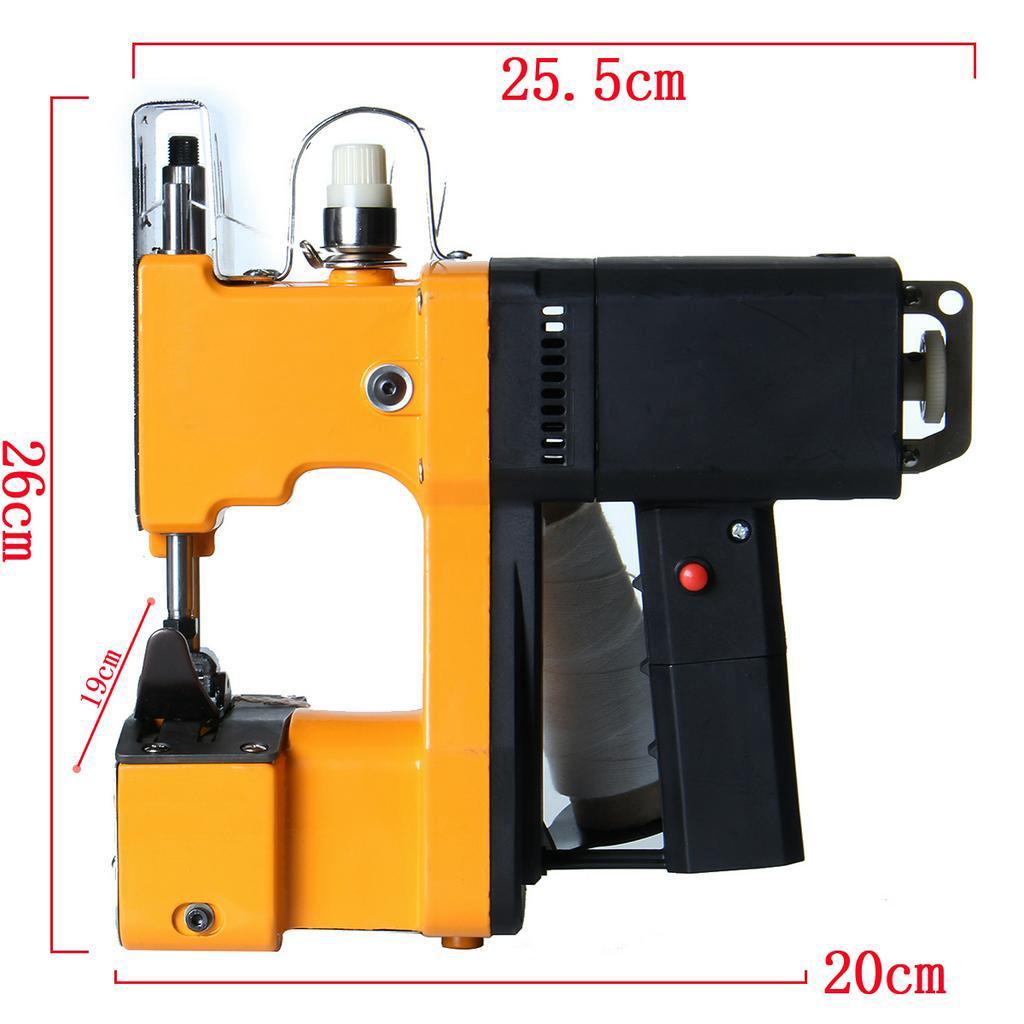 220V Mini elektrický šicí stroj Ruční uzavíračka sáčků Šicí těsnicí stroje Sada na textil se zástrčkou