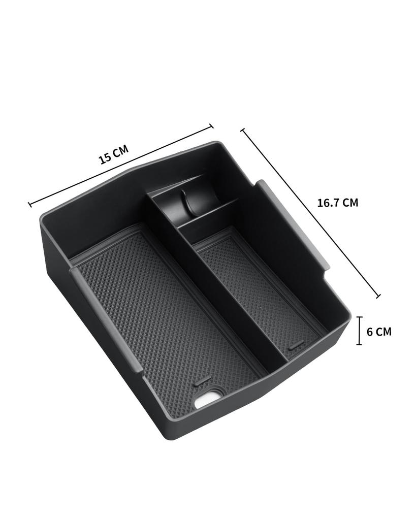 CDEFG Console Box for the New Subaru Forester SL Compatible with ETC Center Console Tray with Coin USB Cable and Small Item Made of ABS Material with
