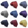 8CM Men's Formal Multicolor Plaid Pattern Tie Series