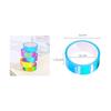 6pcs Laser Gradient Colors Adhesive Tape Set,Rainbow Decoration Waterproof,Pupil DIY Diary Embellish Gift Wrapping,Collage Paper