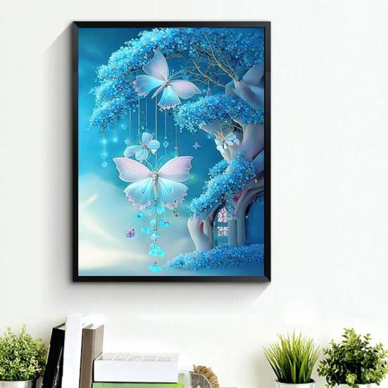 Pittura con strass Paesaggio 5D Trapano completo Strass lucido Colorato Fai da te Artigianato d'arte Lavoro manuale Decorazione della parete di casa Kit di pittura a mosaico con strass