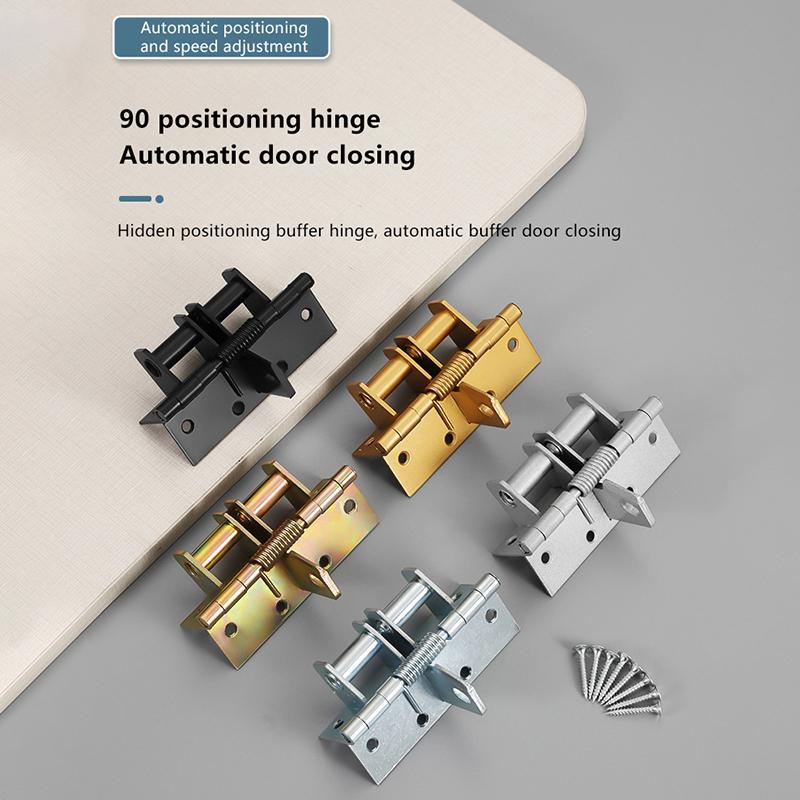 Hardware Multifunktionale Abnehmbare Selbstschließende Federband Scharnier Automatischer Türschließer Scharnier Fmöbelbeschläge Positionierscharnier