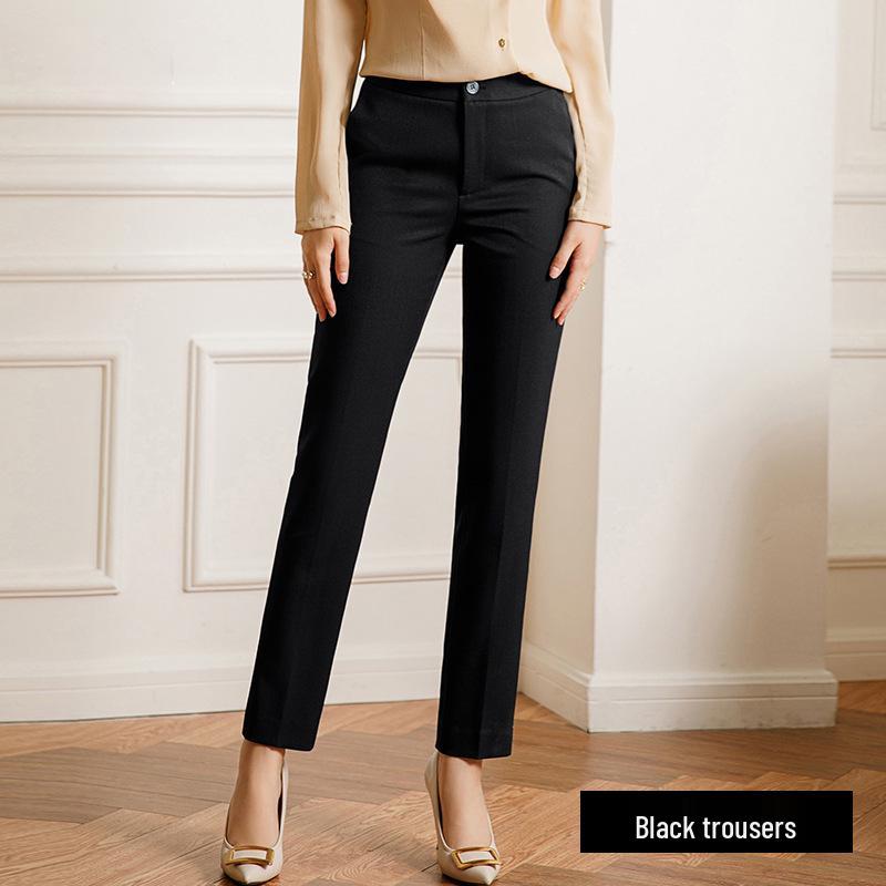 Damen Marineblauer Herbstanzug - Hochwertiges Professionelles Arbeitsbekleidungsset