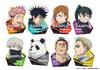 TV Anime Charakter Cut Sticker Kaugummibox "Jujutsu Kaisen" 16er-Pack (Süßigkeiten-Spielzeug)