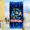 Roblox Beach Towel Quick-Dry Soft Microfiber Comfortable Lightweight