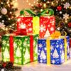 3pcs Box Light Set, Battery Operated Warm Light Boxes, 8 Flashing Modes, IP66, Indoor Living Room Patio Party Tree Valentine's Day Holiday Decor