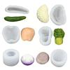 Reusable Vegetable Silicone Mold Heat Resistant Chocolate Muffin Mold  Baking Decor