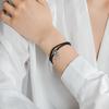 Pandora Dreamcatcher Decoration 925 Silver Bracelet Women Bracelet Black ZT-0666