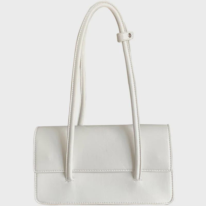 Bolsa de Ombro Axilar de Grande Capacidade para Mulheres Estilo Coreano 2025
