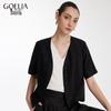 GOELIA Xiangyunsha Short-Sleeve Top
