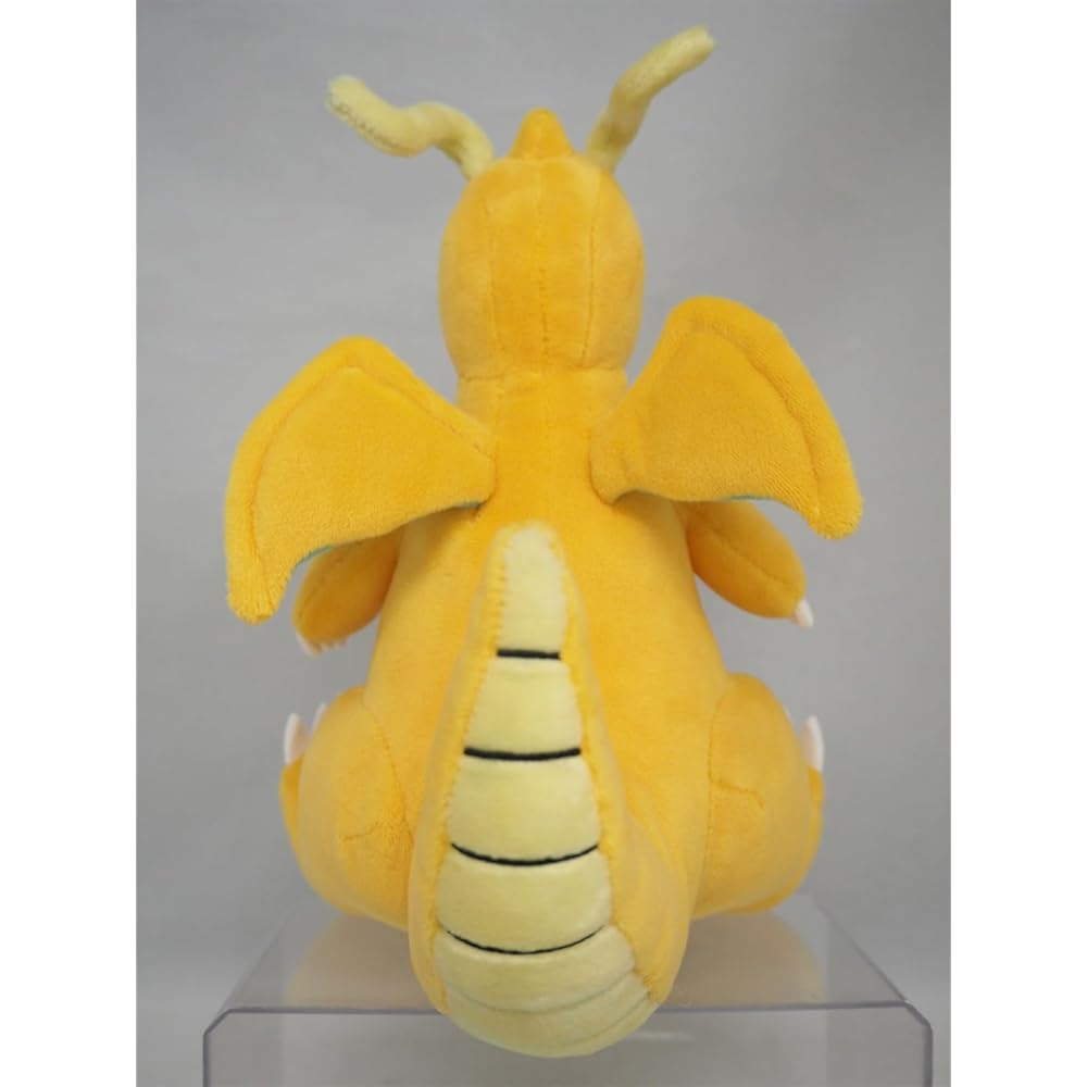 Sanei Boeki Pokemon All Star Collection Dragonite Plush Toy 15.5x19x21cm Soft Stuffed Animal