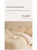 2025 New Winter Faux Rabbit Fur & Milk Velvet Flannel Bedding Set: Thickened, Warm, 4-Piece, Includes Fitted Sheet