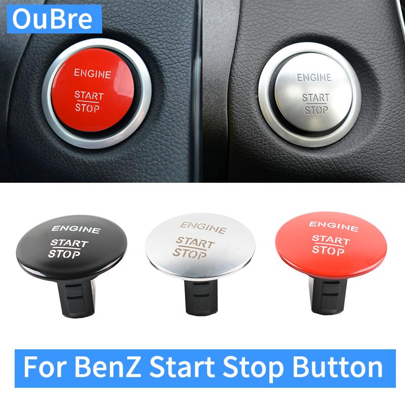 3 Farben Start Stopp Schlüssellos Zündung Motorstartknopf Schalter Zierleiste Für Mecedes BENZ W253 W166 W205 W213 W292 W222W206 2215450714