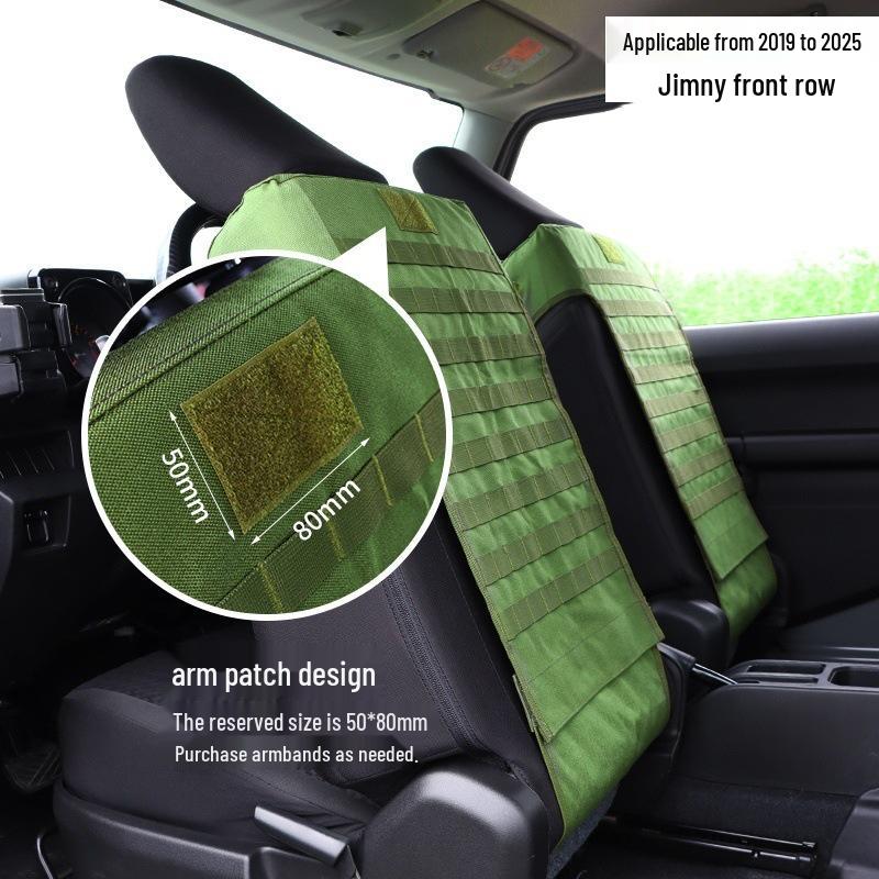 Tactical Seat Covers for 2019+ Jimny 3-Door and 5-Door Off-Road Vehicles