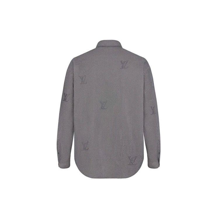 LOUIS VUITTON X Nigo Micro Damier & Lv Flannel Shirt 1A7XVO
