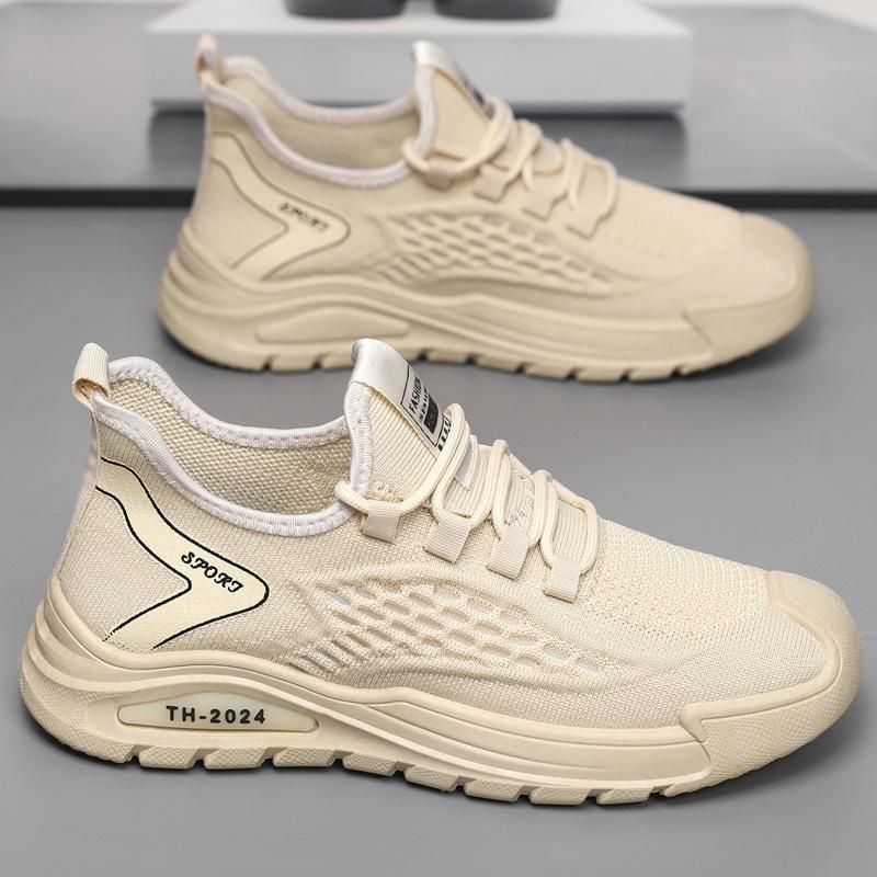 

4748 Large Size Men s Shoes Ice Silk Mesh Summer New Men s Breathable Lightweight Black Sports Casual Breathable Versatile 48