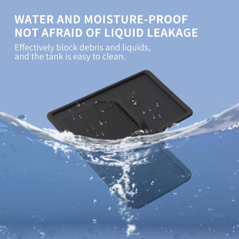 For Toyota Land Cruiser Prado 2024 J250 Anti-skid Pad Right Rudder Car Phone Pad Models Silicone Accessories