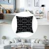 Fashion M-Mary-Q-Quant Pillow Case Plush Fabric Soft Double Sided Print Sofa Cushion Cover Throw Pillow Covers