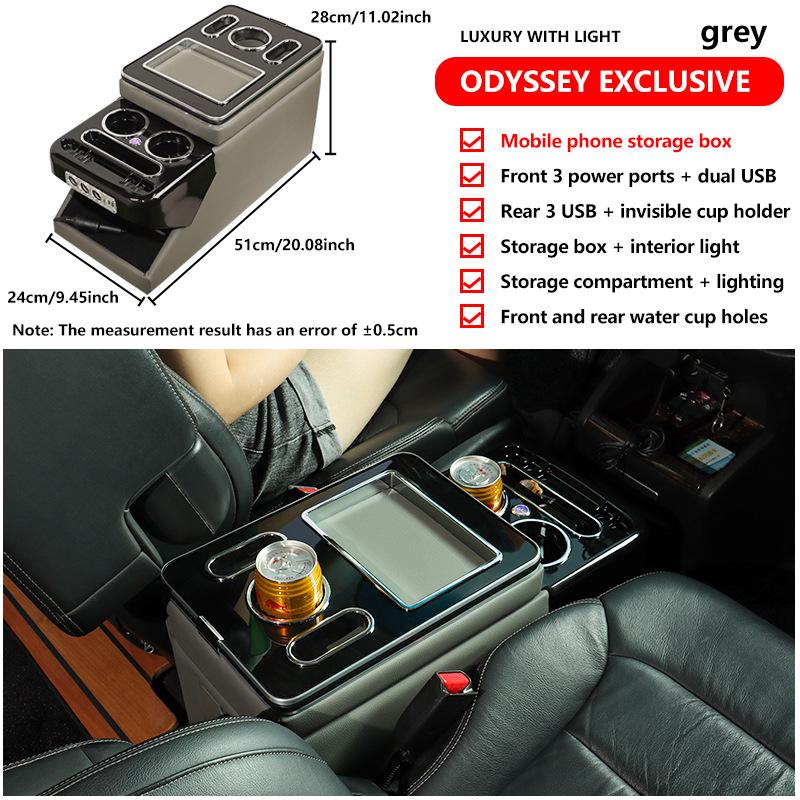 Volkswagen Caravelle/Multivan T5 T6 Luxgen Armstöd Förvaringslåda