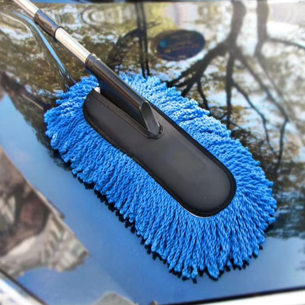 Dust Removal Car Dust Mop Microfiber Car Special Mop New Car Wash Brush Mop