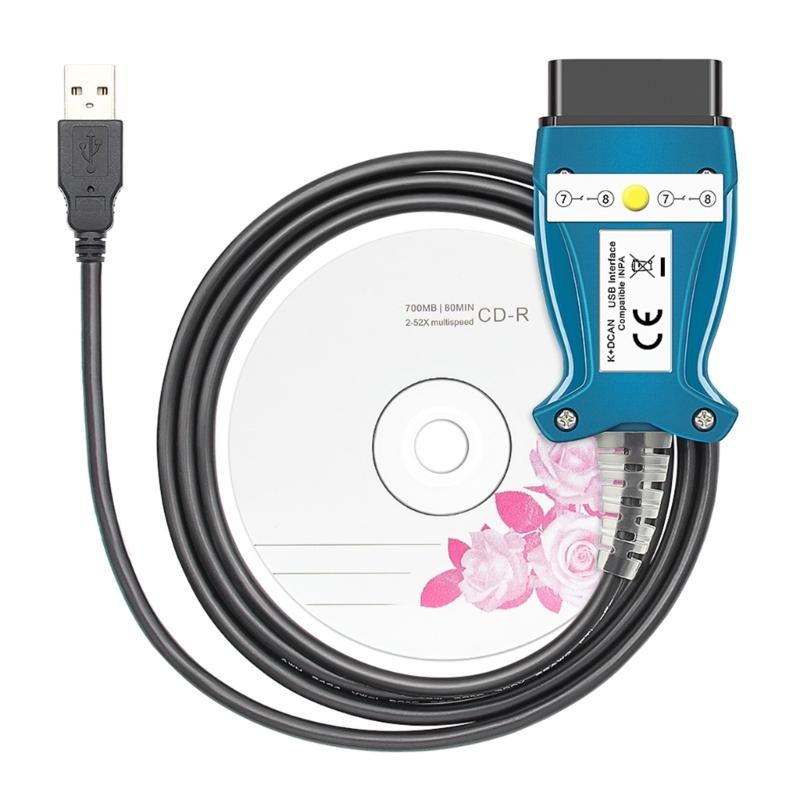 K DCAN Car Diagnostic FT232RL with Switches USB Interfaces Cable OBD2 Tool K Line K Line Cable 1