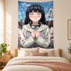 Hyuga Hinata Tapestry Highquality for Decorating Living Room Bedroom Dorm Walls Ideal As Bedroom Wallart Orholiday Gift
