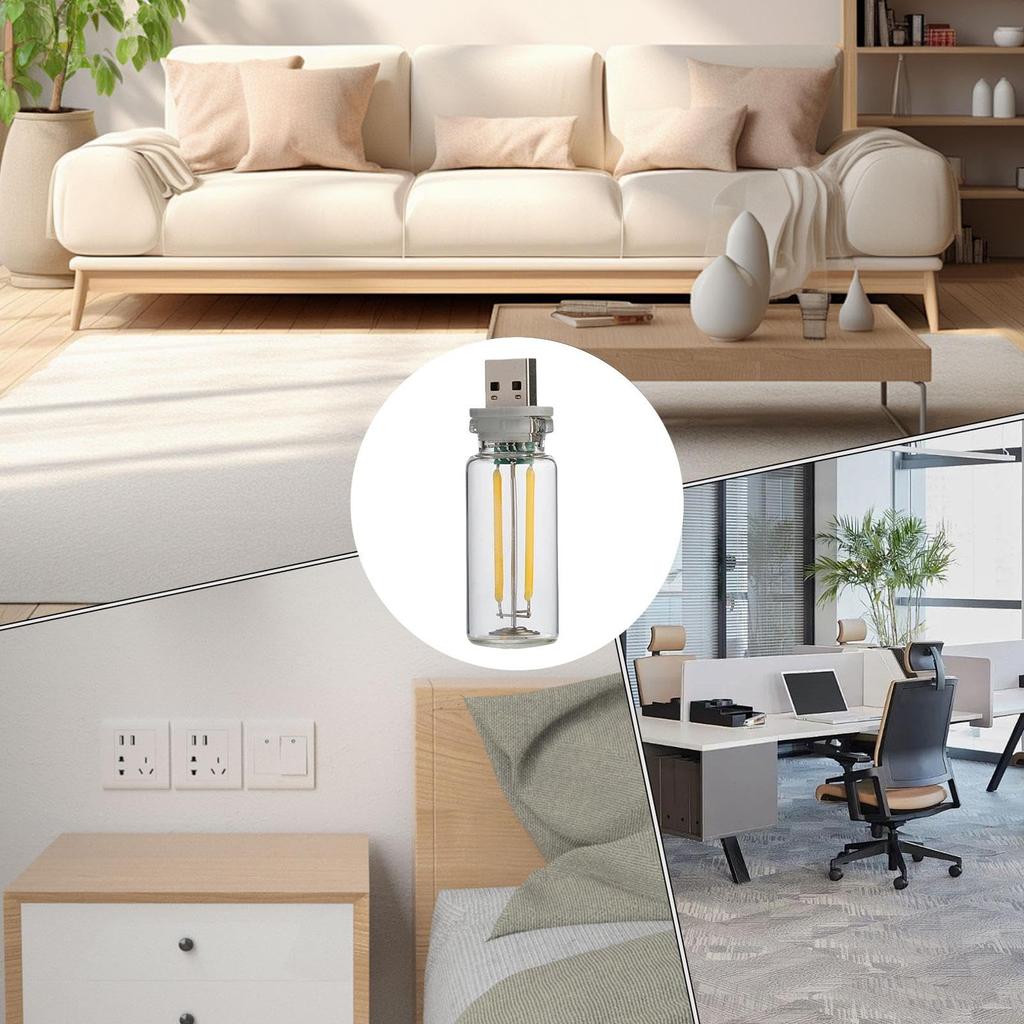 Autolichter Innen Retro, USB LED Lichter für Autoinnenraum | LED Touch Nacht