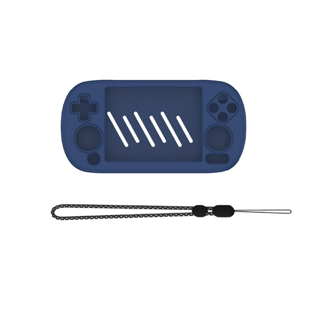 

Чохол для ігрової консолі Anti-Scratch Силіконова оболонка Нова захисна кришка для ANBERNIC RG40XX H темно-синього кольору