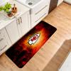 Kansas City Chiefs Flannel Kitchen Mat Christmas Soft Area Rug Non Slip Floor Carpet Home Decoration